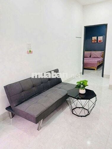 CHO THUÊ MINIHOUSE 35M2 FULL NỘI THẤT CÓ SÂN VƯỜN GIÁ 4.5TR/THÁNG