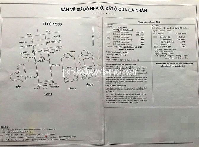 Bán biệt thự Tân Định Quận 1, 159,6m² CN, sổ hồng riêng, giá 689tr/m²