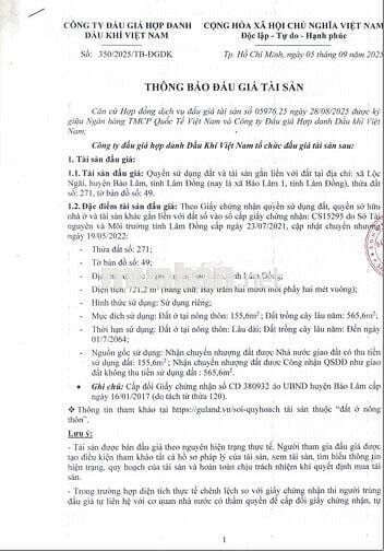 BĐS xã Lộc Ngãi, huyện Bảo Lâm, Lâm Đồng (nay là Bảo Lâm 1, Lâm Đồng)