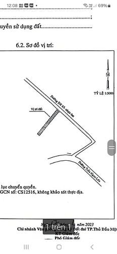 bán đất thủ dầu một bình dương ngang 39 dài 100m có 800m thổ cư 