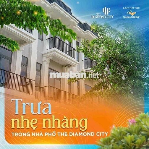 Chính chủ cần bán nền đất The Diamond City 90m2 Giá 1tỷ3 Sổ sẵn