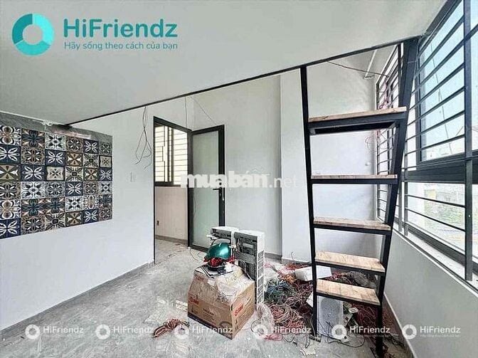 🔥DUPLEX RỘNG MỚI 100% GÁC CAO - SẴN MÁY LẠNH, KỆ BẾP - CHỢ BÀ CHIỂU