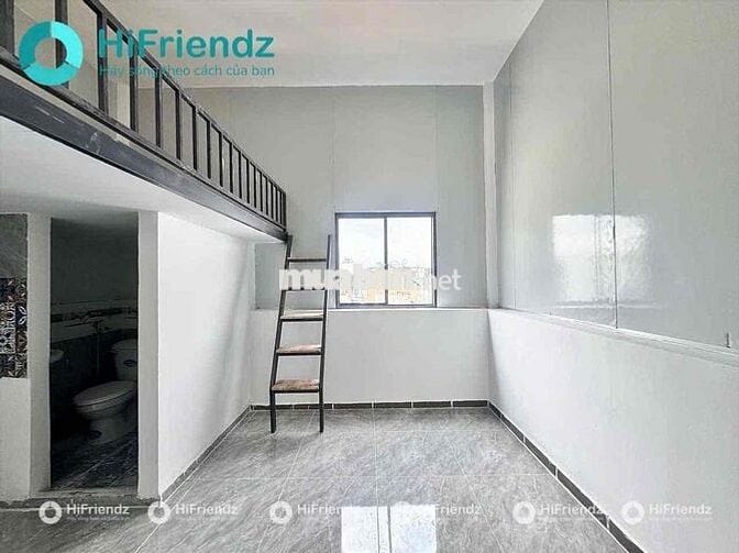 🔥DUPLEX RỘNG MỚI 100% GÁC CAO - SẴN MÁY LẠNH, KỆ BẾP - CHỢ BÀ CHIỂU