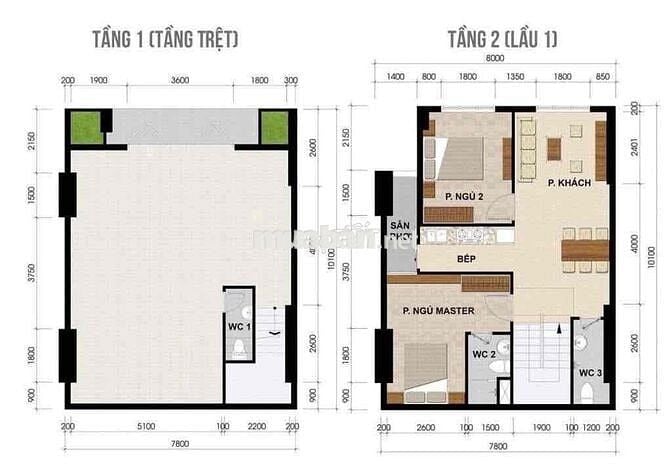 Bán căn hộ tầng trệt tại green river quận 8 (1 trệt 1 lầu) có sổ hồng.