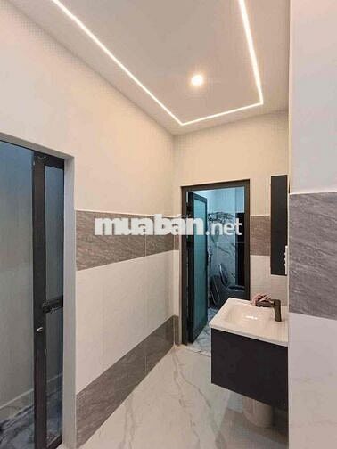 Bán nhà Mặt tiền đường bê tông . Thiết kế 1 trệt 1lững .Mẫu đẹp 2025