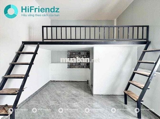 🔥DUPLEX RỘNG MỚI 100% GÁC CAO - SẴN MÁY LẠNH, KỆ BẾP - CHỢ BÀ CHIỂU
