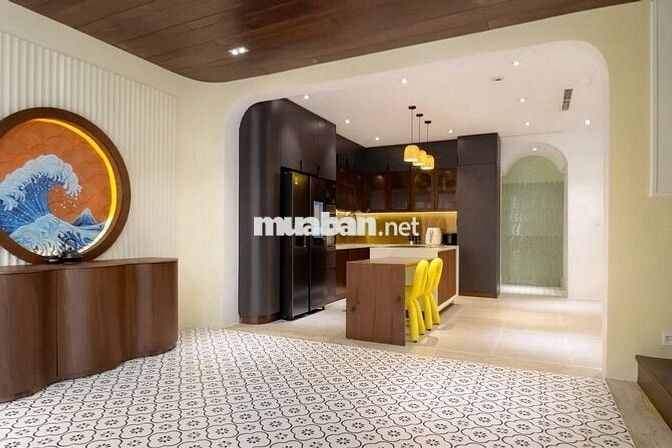 Bán biệt thự 4 tầng mới đẹp – KDC Phú Thuận – Sân vườn, gara – 18,3 tỷ
