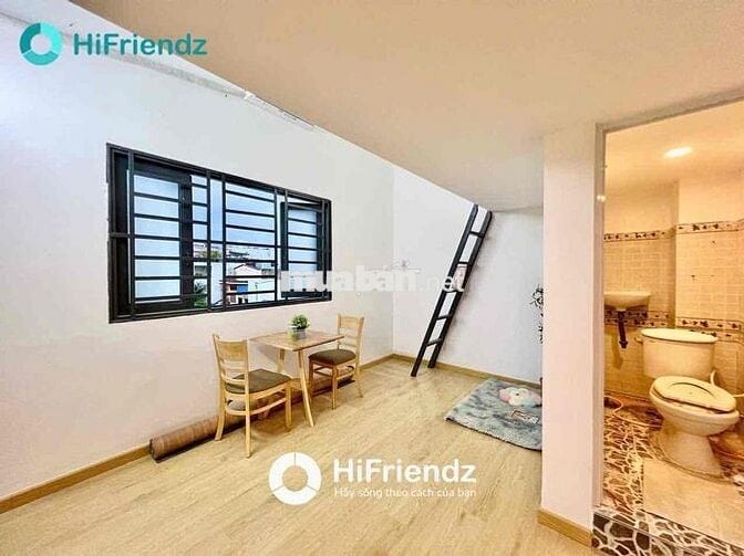 CHO THUÊ PHÒNG TRỌ GẦN VĂN HIẾN- NGAY NGÃ TƯ BỐN XÃ, DUPLEX, NỘI THẤT