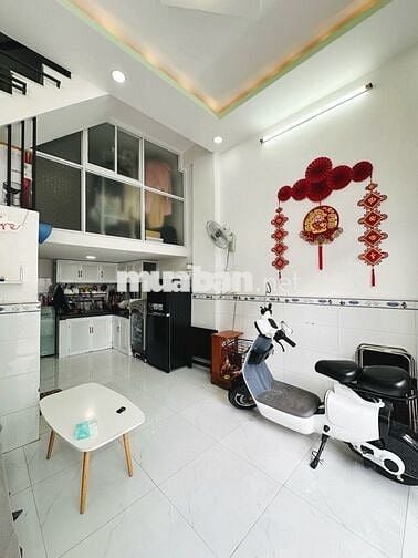NHÀ ĐẸP 3 TẦNG, 3PN, HẺM PHẠM VĂN CHIÊU,P14, GV, GIÁ CHỈ 3.450 TỶ TL.