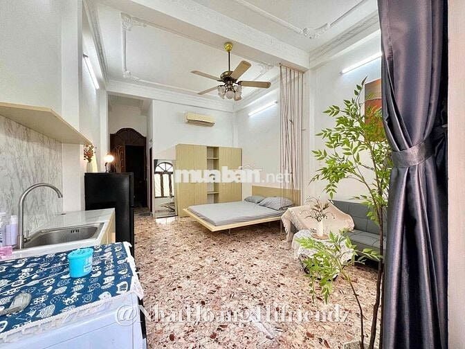 Căn Hộ Studio Bancol Máy Giặt Riêng Full NT Rộng 35m2 Ngay Cao Thắng