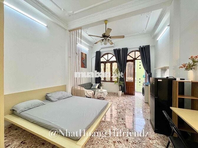 Căn Hộ Studio Bancol Máy Giặt Riêng Full NT Rộng 35m2 Ngay Cao Thắng