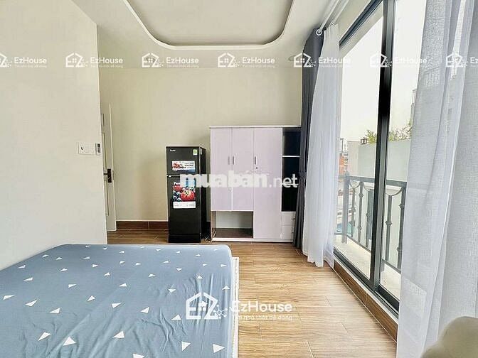 Studio Ban Công, Chỉ Nhận Nữ, Đầy Đủ Nội Thất, Phòng Sạch Sẽ.