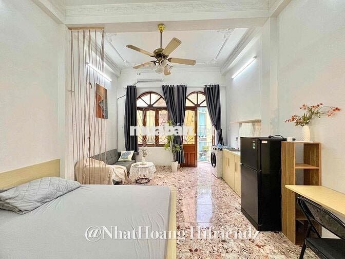 Căn Hộ Studio Bancol Máy Giặt Riêng Full NT Rộng 35m2 Ngay Cao Thắng