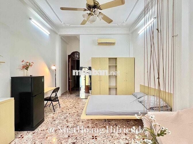 Căn Hộ Studio Bancol Máy Giặt Riêng Full NT Rộng 35m2 Ngay Cao Thắng