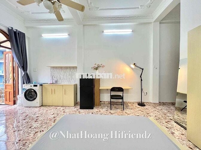 Căn Hộ Studio Bancol Máy Giặt Riêng Full NT Rộng 35m2 Ngay Cao Thắng