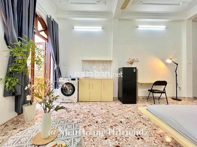 Căn Hộ Studio Bancol Máy Giặt Riêng Full NT Rộng 35m2 Ngay Cao Thắng