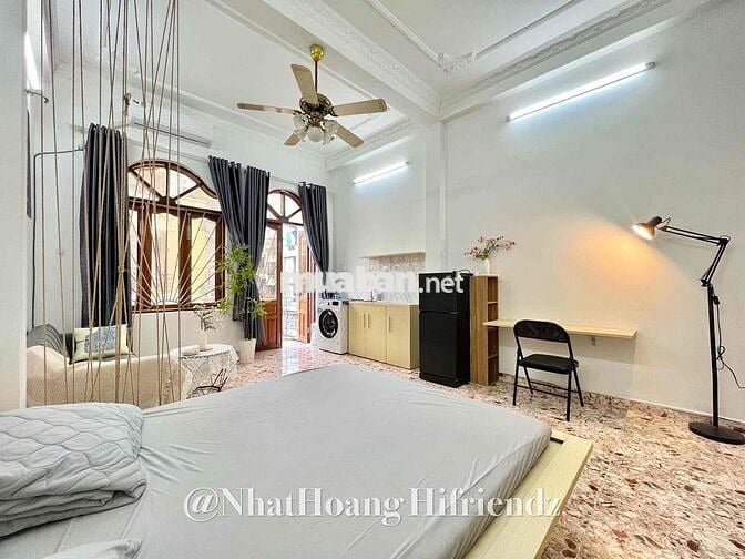 Căn Hộ Studio Bancol Máy Giặt Riêng Full NT Rộng 35m2 Ngay Cao Thắng