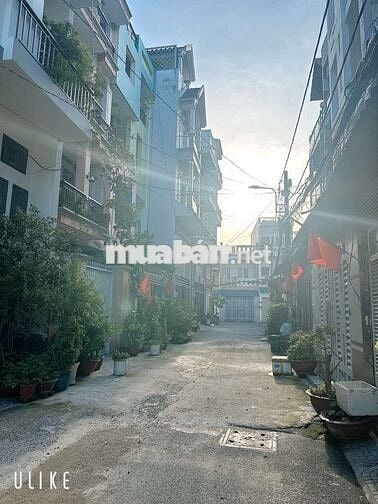 NHÀ 4 TẦNG – HẺM 6M XE TẢI – 4 X 14 – NGAY CÔNG VIÊN LÀNG HOA –