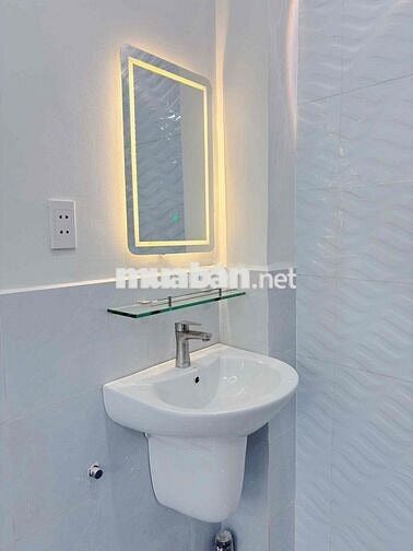 Nhà Mới 1/ Lô Tư sát TKTQ HXH Thông 40m2 Trệt Lầu 2PN 2WC