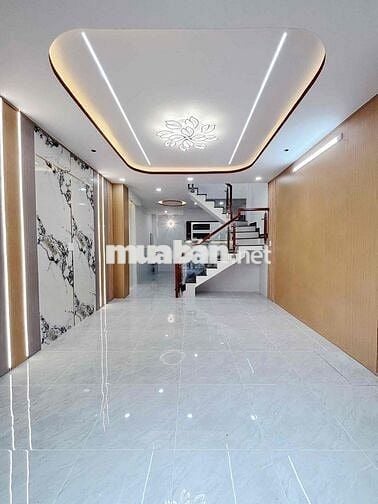 Nhà Mới 1/ Lô Tư sát TKTQ HXH Thông 40m2 Trệt Lầu 2PN 2WC