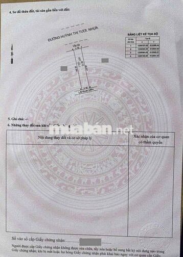 Đất mặt tiền 100m2 kinh doanh Biconsi, phường Tân Bình , Tp Dĩ An