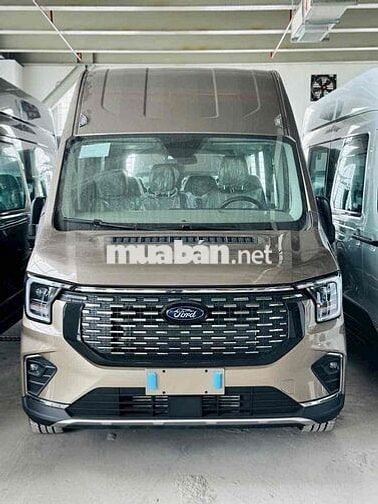 Ford Transit 2025 Premium+ 16 chỗ từ 250Tr nhận xe