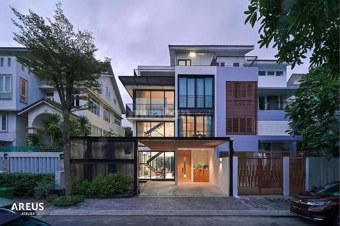 Cho thuê BT Phú Mỹ Vạn Phát Hưng 330m nhà thiết kế hiện đại giá 75tr