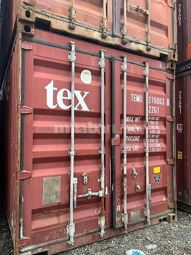 container 20dc đủ tiêu chuẩn làm kho
