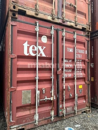 container 20dc đủ tiêu chuẩn làm kho