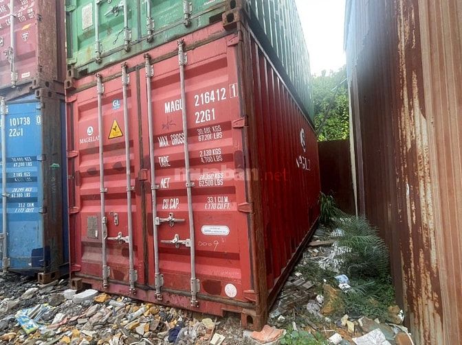container 20dc đủ tiêu chuẩn làm kho