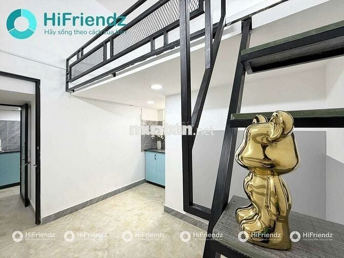 Duplex mới keng - phòng siêu rộng không giới hạn người ở
