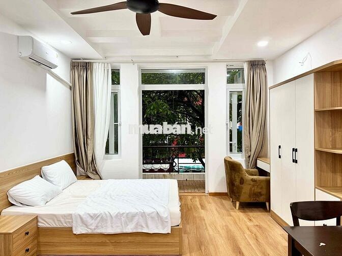 Căn Hộ Stu Ban Công View Cây Xanh 35m2 FullNT Mới 100% Ngay PXL