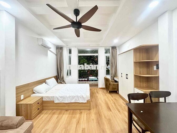Căn Hộ Stu Ban Công View Cây Xanh 35m2 FullNT Mới 100% Ngay PXL