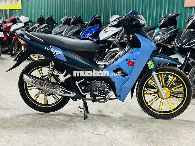 XE MÁYTHANH TÙNG_WAVE A 110 XANH ĐỘ VÀNH LƯỚT 2025