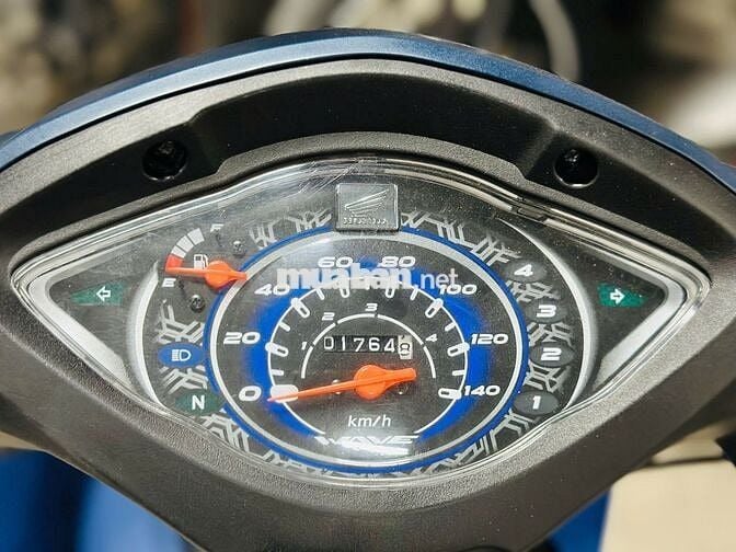 XE MÁYTHANH TÙNG_WAVE A 110 XANH ĐỘ VÀNH LƯỚT 2025