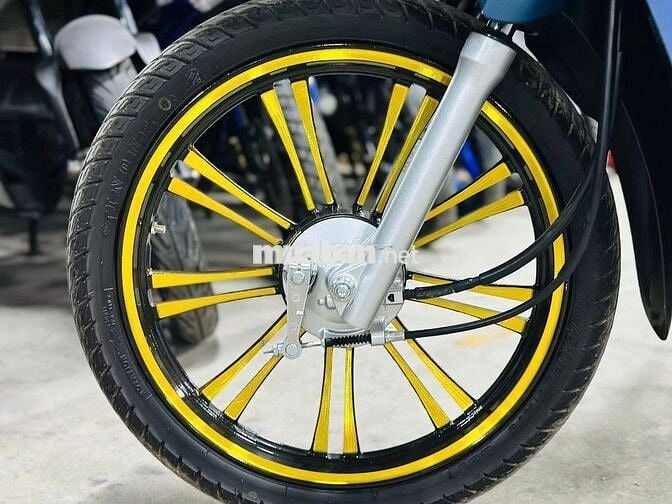 XE MÁYTHANH TÙNG_WAVE A 110 XANH ĐỘ VÀNH LƯỚT 2025