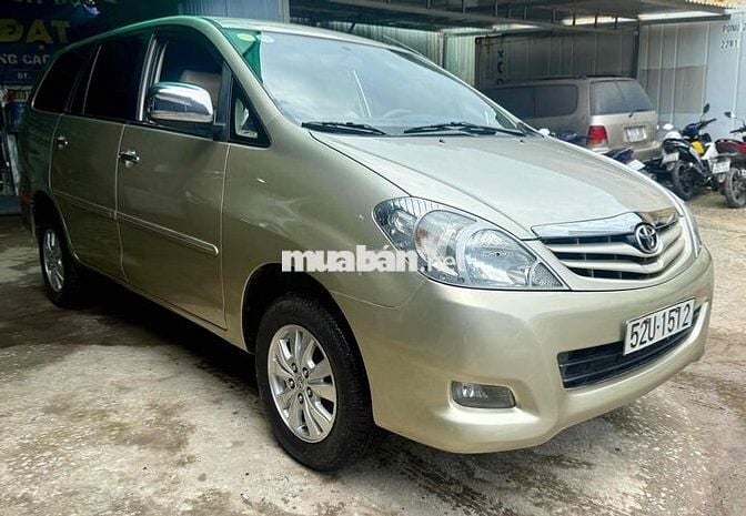 Toyota Innova G phom mới đời cuối 2008, 1 đời chủ