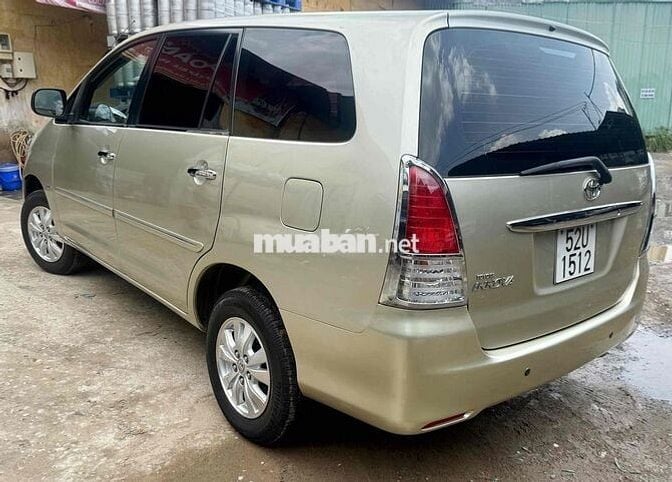 Toyota Innova G phom mới đời cuối 2008, 1 đời chủ