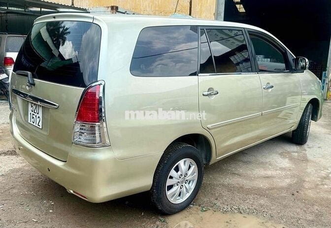Toyota Innova G phom mới đời cuối 2008, 1 đời chủ