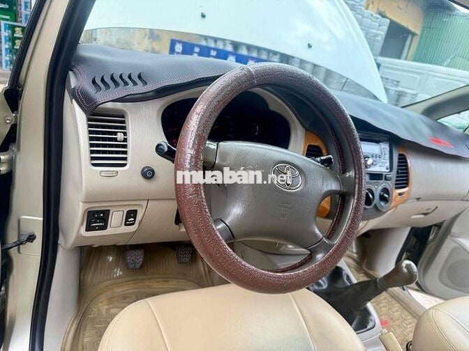 Toyota Innova G phom mới đời cuối 2008, 1 đời chủ