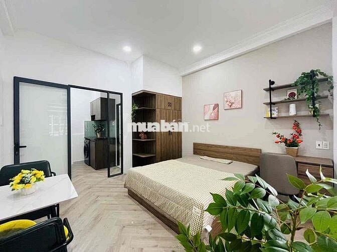 🔝🌃Cho thuê căn 1PN siêu xinh, máy giặt riêng, ngay khu ẩm thực PXL