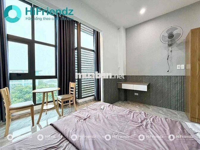 phòng trọ mới view kính gần đại học vlu và iuh