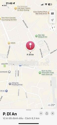 Bán Nhà Dĩ An 100m2, Hẻm Xe Hơi thông, P.Dĩ An- HCM
