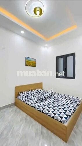 890tr sang tên nhà gần chợ Bình Điền, có sổ hồng riêng đã hoàn công.