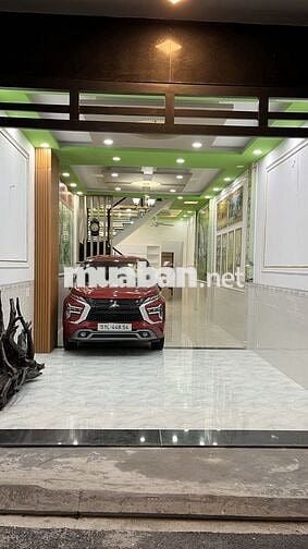 Bán nhà 2 lầu xe hơi đậu trước nhà, Hẻm 8m 3 xe hơi tránh nhau