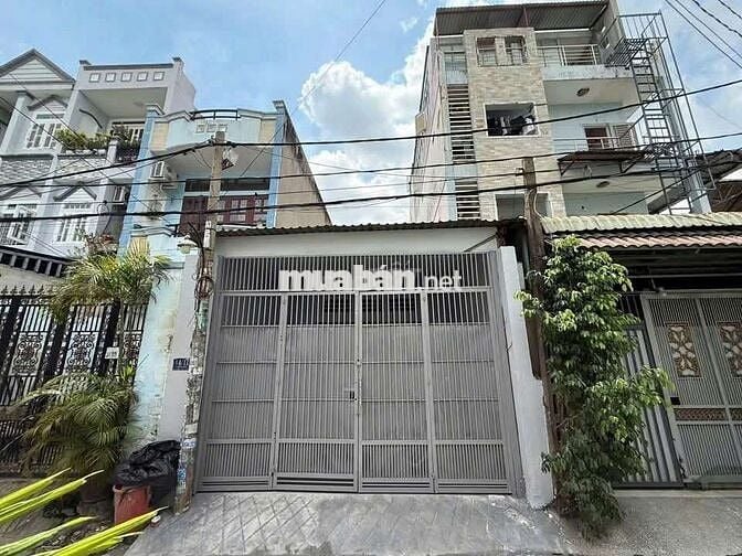 NHÀ MỚI XÂY 5X25M VUÔNG VỨC HẺM XE TẢI THÔNG