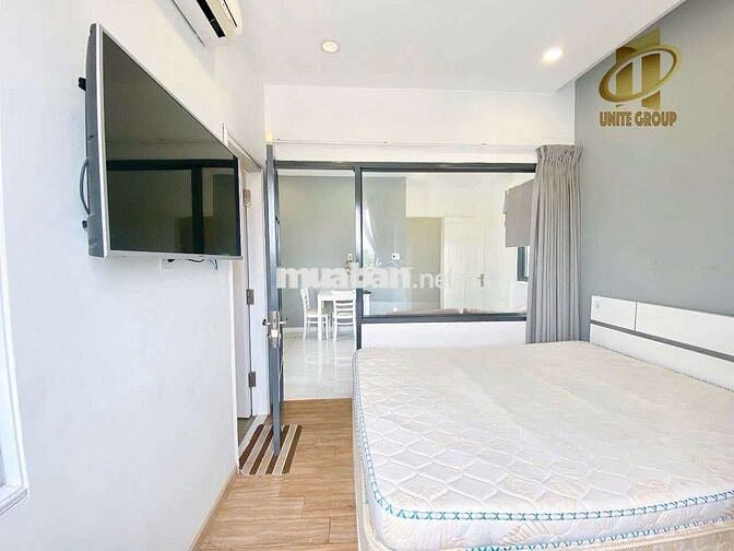 CĂN 1PN ban công, Full nội thất. Ngay cầu Nguyễn văn cừ, Aeon mall