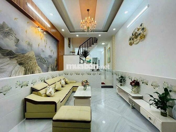 5T3 NHÀ 64M2(4X17) RẺ HƠN LÔ ĐẤT.NGAY QUANG TRUNG ,P14.GÒ VẤP