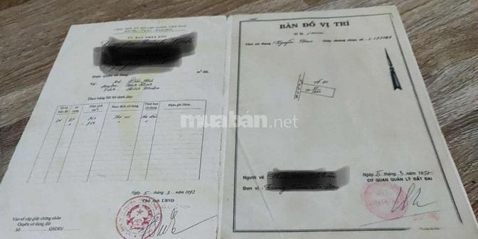 CẦN GẤP TIỀN BÁN NHANH LÔ ĐẤT THỔ CƯ CHÍNH CHỦ GIÁ RẺ CHỈ 2TỶ6.
