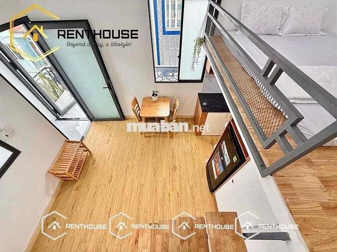 Trống sẳn phòng full nội thất có thêm bếp từ siêu thoáng